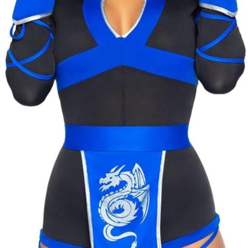 Leg avenue womens 2 pc Dragon Ninja Costume